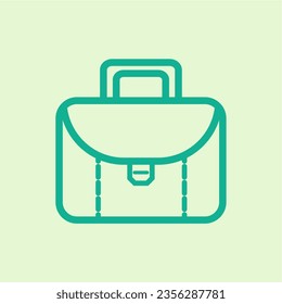 Briefcase Icon Design, Briefcase Outline Icon Design, Briefcase Icon Vector