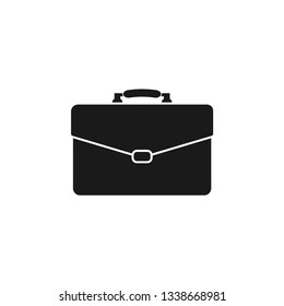 Briefcase icon design template vector isolated illustration