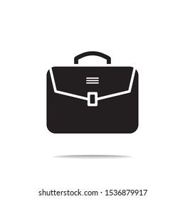 Briefcase icon design template. vector illustration