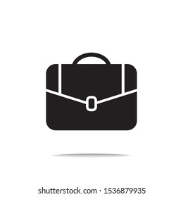 Briefcase icon design template. vector illustration
