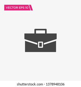 Briefcase Icon Design, Vector EPS10