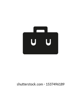 BRIEFCASE ICON DESIGN ,VECTOR EPS10