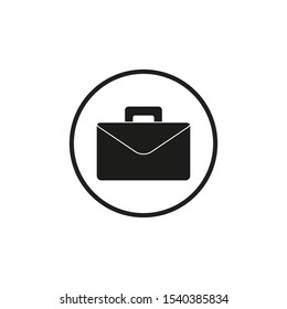 BRIEFCASE ICON DESIGN , VECTOR EPS10
