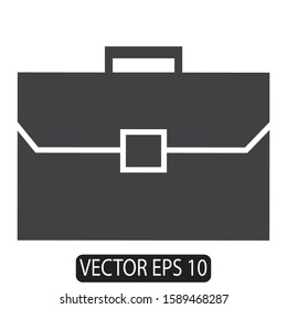 Briefcase icon design, Vector EPS10