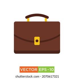 Briefcase icon design vector Idea for print and web use