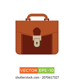 Briefcase icon design vector Idea for print and web use