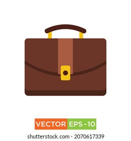 Briefcase icon design vector Idea for print and web use