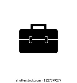 briefcase icon. Element of banking and finance icon for mobile concept and web apps. Glyph style briefcase icon can be used for web and mobile. Premium icon on white background