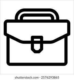 Briefcase Icon Element For Design