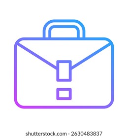 Briefcase Icon Element For Design
