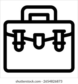 Elemento del icono del maletín para el diseño