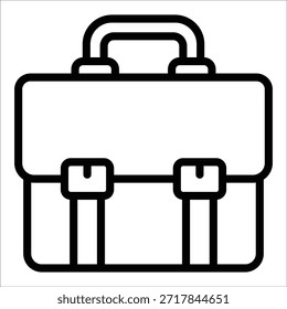 Elemento del icono del maletín para el diseño