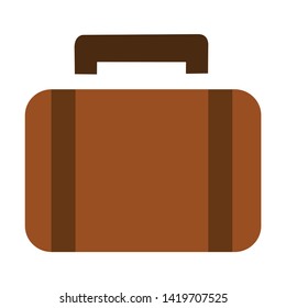 Briefcase icon. flat illustration of Briefcase vector icon for web