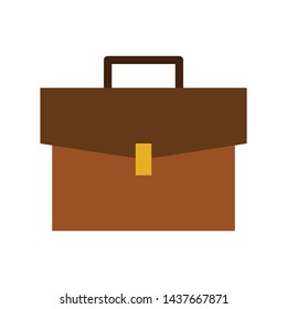 Briefcase icon. flat illustration of Briefcase vector icon for web. Perfect use for website, pattern, app, etc.