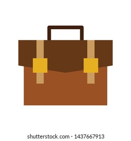 Briefcase icon. flat illustration of Briefcase vector icon for web. Perfect use for website, pattern, app, etc.