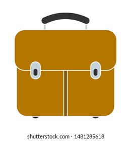 briefcase icon. flat illustration of briefcase vector icon. briefcase sign symbol