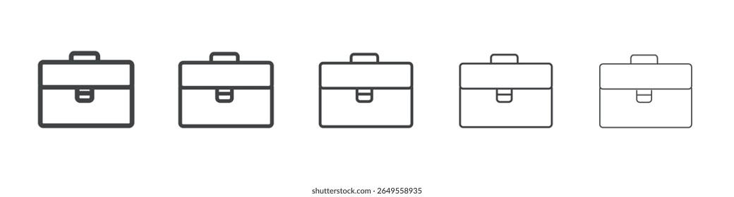 Ícone de porta-arquivos simples logotipo de estrutura de tópicos
