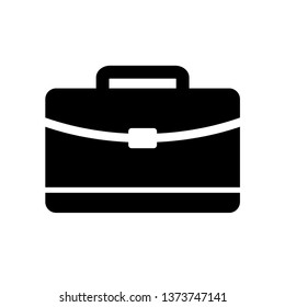 Briefcase icon flat vector illustration design isolated on white background