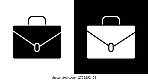 Colección de diseños de doodle gráfico de icono de maletín