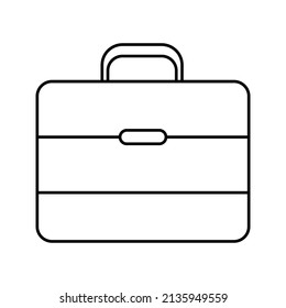 Briefcase icon, for graphic and web design color edtable