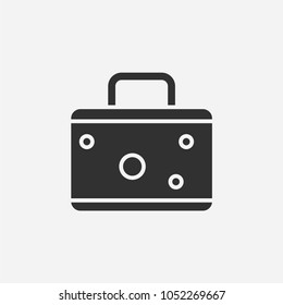 Briefcase icon illustration isolated vector sign symbol