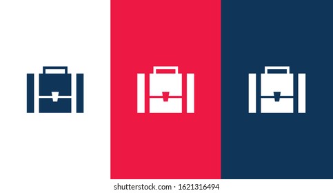 Briefcase icon illustration isolated vector sign symbol