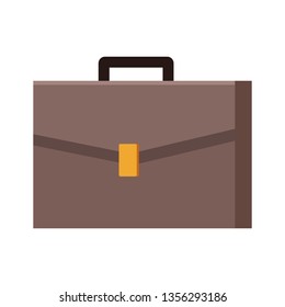 briefcase icon isolated