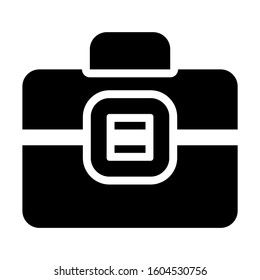 briefcase icon isolated sign symbol vector illustration - Collection of high quality black style vector icons
