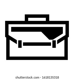 briefcase icon isolated sign symbol vector illustration - high quality black style vector icons
