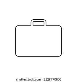 Briefkasten-Symbol im Linienstil