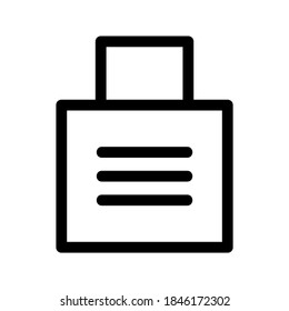 Briefcase icon or logo isolated sign symbol vector illustration - high quality black style vector icons
