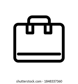 briefcase icon or logo isolated sign symbol vector illustration - high quality black style vector icons
