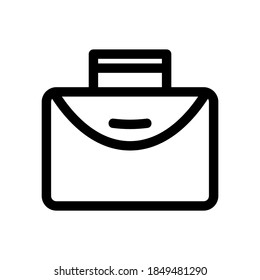 briefcase icon or logo isolated sign symbol vector illustration - high quality black style vector icons
