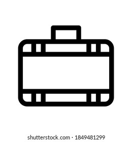 briefcase icon or logo isolated sign symbol vector illustration - high quality black style vector icons
