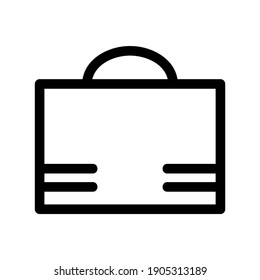 briefcase icon or logo isolated sign symbol vector illustration - high quality black style vector icons
