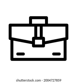 briefcase icon or logo isolated sign symbol vector illustration - high quality black style vector icons
