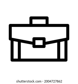briefcase icon or logo isolated sign symbol vector illustration - high quality black style vector icons
