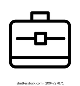 briefcase icon or logo isolated sign symbol vector illustration - high quality black style vector icons
