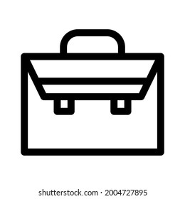 briefcase icon or logo isolated sign symbol vector illustration - high quality black style vector icons

