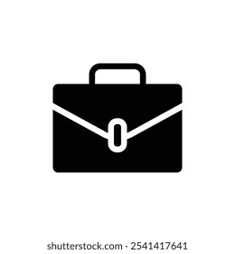 Briefcase icon logo sign set vector outline