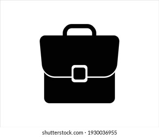 Briefcase icon. Portfolio, bag icon vector illustration