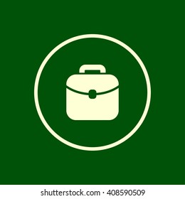 briefcase icon. portfolio vector eps10 icon
