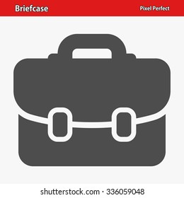 Briefcase Icon. Professional, pixel perfect icon optimized for both large and small resolutions. EPS 8 format.