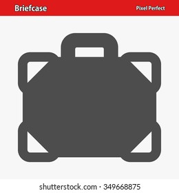 Briefcase Icon. Professional, pixel perfect icons optimized for both large and small resolutions. EPS 8 format.