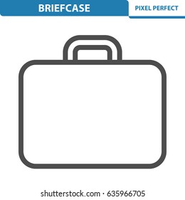 Briefcase Icon. Professional, pixel perfect icons optimized for both large and small resolutions. EPS 8 format. 12x size for preview.