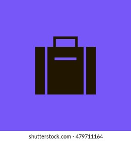 Briefcase icon. Briefcase sign.