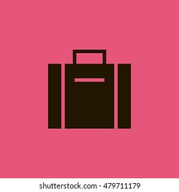 Briefcase icon. Briefcase sign.