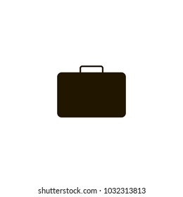 briefcase icon. sign design