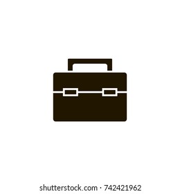 briefcase icon. sign design