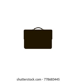 briefcase icon. sign design